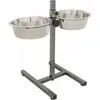 Image de Support pour gamelle TRIXIE Dog Bar réglable pour chiens multicolore