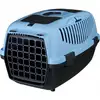 Image de Transporteur pour animaux TRIXIE Capri 1 & 2 bleu 8 kg frontal