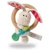 Image de Peluche lapin griffant avec anneau Nici Tilli 15 cm