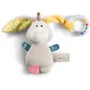 Image de Peluche âne avec anneau hochet Nici Muli 15x8x5,5 cm