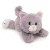 Image de Peluche chat couché Nici 20 cm