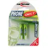 Image de Pile Ansmann 5035523 NiMH 1.2 V 550 mAh verte DECT