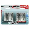 Image de Pile AA Ansmann 4+4 Lithium 1,5V Pack de 8
