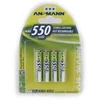 Image de Pile Rechargeable AAA Ansmann Blister 4x 550 mAh NiMH 1,2 V