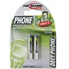 Image de Pile rechargeable Ansmann 5035332 AAA NiMH 1.2V 800 mAh 2 pieces