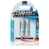 Image de Pile rechargeable Ansmann AA 2500 mAh Pack de 2
