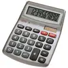 Image de Calculatrice Genie 540 écran incliné 10 chiffres solaire batterie gris