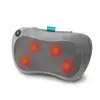 Image de Coussin de massage Ecomed 23309 Shiatsu Chauffant 24 W 4 têtes rotatives Gris/Noir
