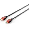 Image de Câble HDMI Equip 119342 2m Noir/Rouge 3D ARC Ethernet Connecteurs Or