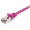 Image de Câble réseau Equip Platinum S/FTP sans halogène Cat 6A 0,25 m violet