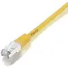 Image de Equip Câble Réseau RJ45 S/FTP Blindé Sans Halogène Cat.6A Jaune 1m