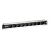 Image de Equip 333292 Bande Aluminium 9 Prises pour Rack 1U 19"