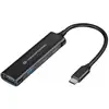 Image de Hub USB 3.0 Conceptronic USB-C/USB-A Aluminium