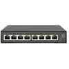 Image de Commutateur géré sans ventilateur LevelOne Gigabit Ethernet PoE+ L2 à 8 ports