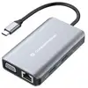 Image de Conceptronic DONN21G station d'accueil Avec fil USB 3.2 Gen 1 (3.1 Gen 1) Type-C Gris