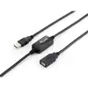 Image de Equip Câble d'extension USB 2.0 10 m Noir