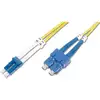 Image de Digitus Cable de Conexión de Fibra Óptica Dúplex LC a SC 3m Amarillo