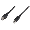 Image de Digitus Cable de Conexión USB Tipo A-B 1.8m Conform Negro