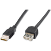 Image de Digitus Cable Extensor USB 2.0 3m Negro