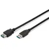 Image de Digitus Cable Extensor USB 3.0 Apantallado 1.8m Negro