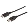 Image de Cable DisplayPort Assmann Electronic 1 m Macho a Macho Noir
