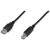 Image de Digitus Cable de Conexión USB Tipo A-B 0.5m Negro