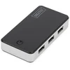 Image de Hub Digitus 4 ports 5 Gbps USB 3.2 Gen 1 noir argent adaptateur AC