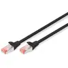 Image de Cable réseau CAT 6 S/FTP 2 m Digitus Noir