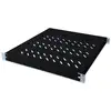 Image de Digitus Étagères avec rails de fixation variables pour montage fixe dans les armoires de 483 mm (19 po) Noir