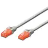 Image de Digitus Cable de Red RJ45 U/UTP Cat.6 Gris 10m
