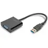 Image de Adaptateur graphique USB-A 3.2 Gen 1 vers VGA Digitus Full HD 1080p
