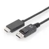 Image de Digitus Cable Adaptador DisplayPort-HDMI 1m