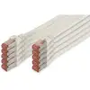 Image de Digitus Cable de Red S-FTP Cat. 6 LSZH 3m Blanco 10 Unidades