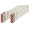 Image de Digitus Cable de Red S-FTP Cat. 6 LSZH 0.5m Blanco 10 Unidades