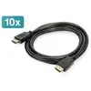 Image de Digitus HDMI à haut débit avec câble de raccordement Ethernet, kit de 10