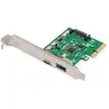 Image de Digitus Carte PCIe, USB Type-C  + USB-A