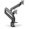 Image de Digitus Soporte Monitor Double Bureau 15 à 35" VESA 75x75 à 100x100 Max 15Kg