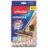 Image de Tête de serpillière Vileda 350 mm Rouge Blanc Fibre
