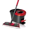 Image de Set de nettoyage Vileda 140827 Polymere Noir Rouge Poignee Ergonomique
