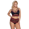Image de Ensemble 2 Pièces Grande Taille Bustier et Shorty