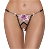Image de String Ouvert Fleur et Perles