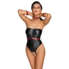 Image de Body Ouvert Noir et Rouge