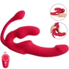 Image de Vibromasseur Triple Teaser RC Strapless Strap-on