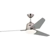 Image de Ventilateur CasaFan Eco Aviatos DC 132 cm Lumière Télécommande Gris Chromé