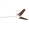 Image de Ventilateur de plafond CasaFan Eco Aviatos DC 162 cm blanc/noyer avec lumière et télécommande