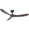 Image de Ventilateur de plafond CasaFan 315217 Eco Genuino 152 cm Noyer Noir DC Télécommande