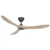 Image de Ventilateur de plafond CasaFan 315218 Eco Genuino 152cm Bois/Noir mat Télécommande