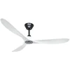 Image de Ventilateur de plafond CasaFan 315226 Eco Genuino 152 cm 14W télécommande blanc/noir