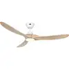 Image de Ventilateur de plafond CasaFan Eco Genuino 152cm bois clair LED télécommande