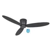 Image de Ventilateur de plafond CasaFan Eco Plano II 132 cm noir Wi-Fi DC